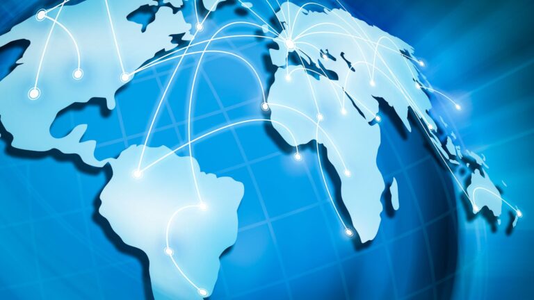 global network graphic