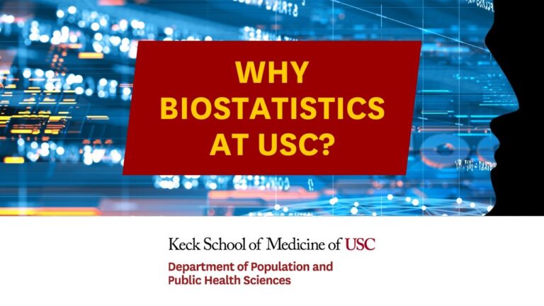 Why Biostatistics at USC video thumbnail