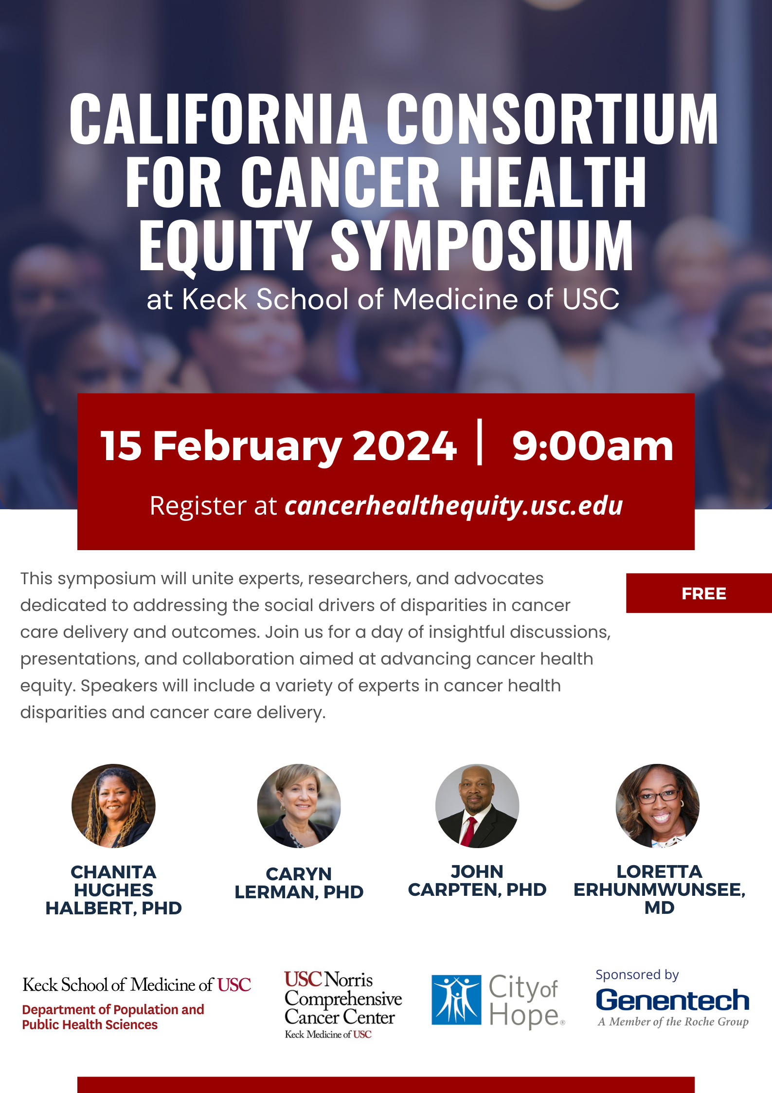 California Consortium for Cancer Health Equity Symposium Events Calendar