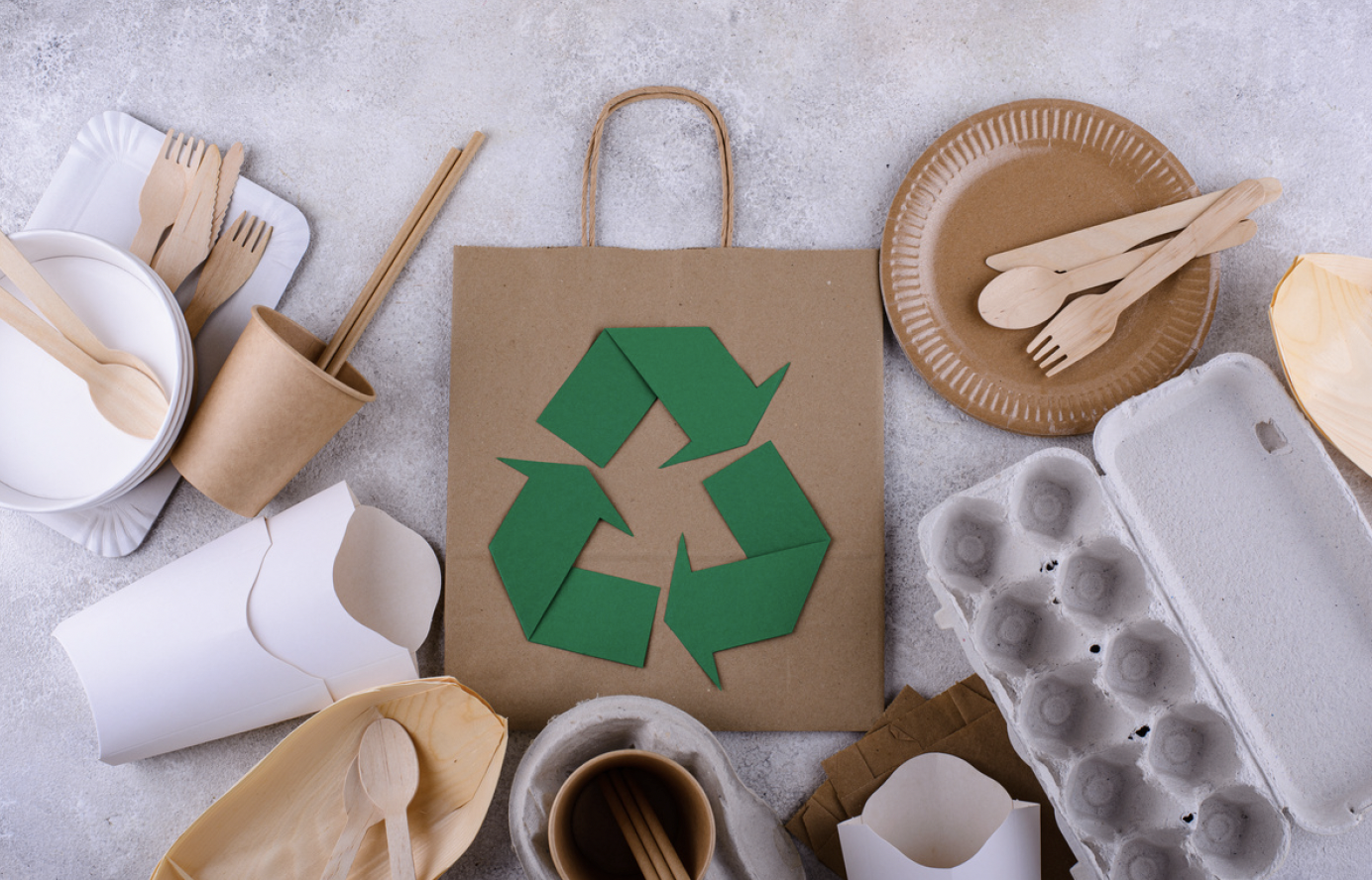 Image of Recycalbe products