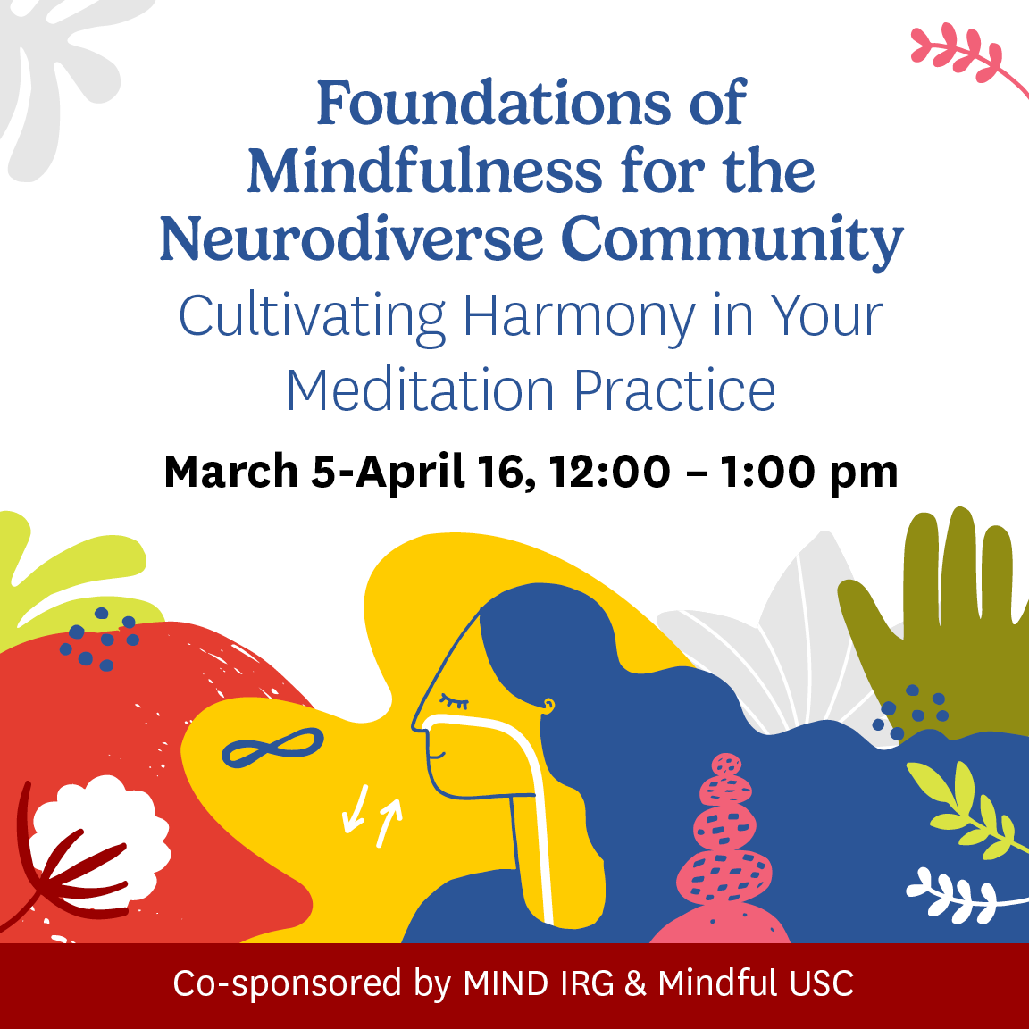 flyer for mindfulness meditation event