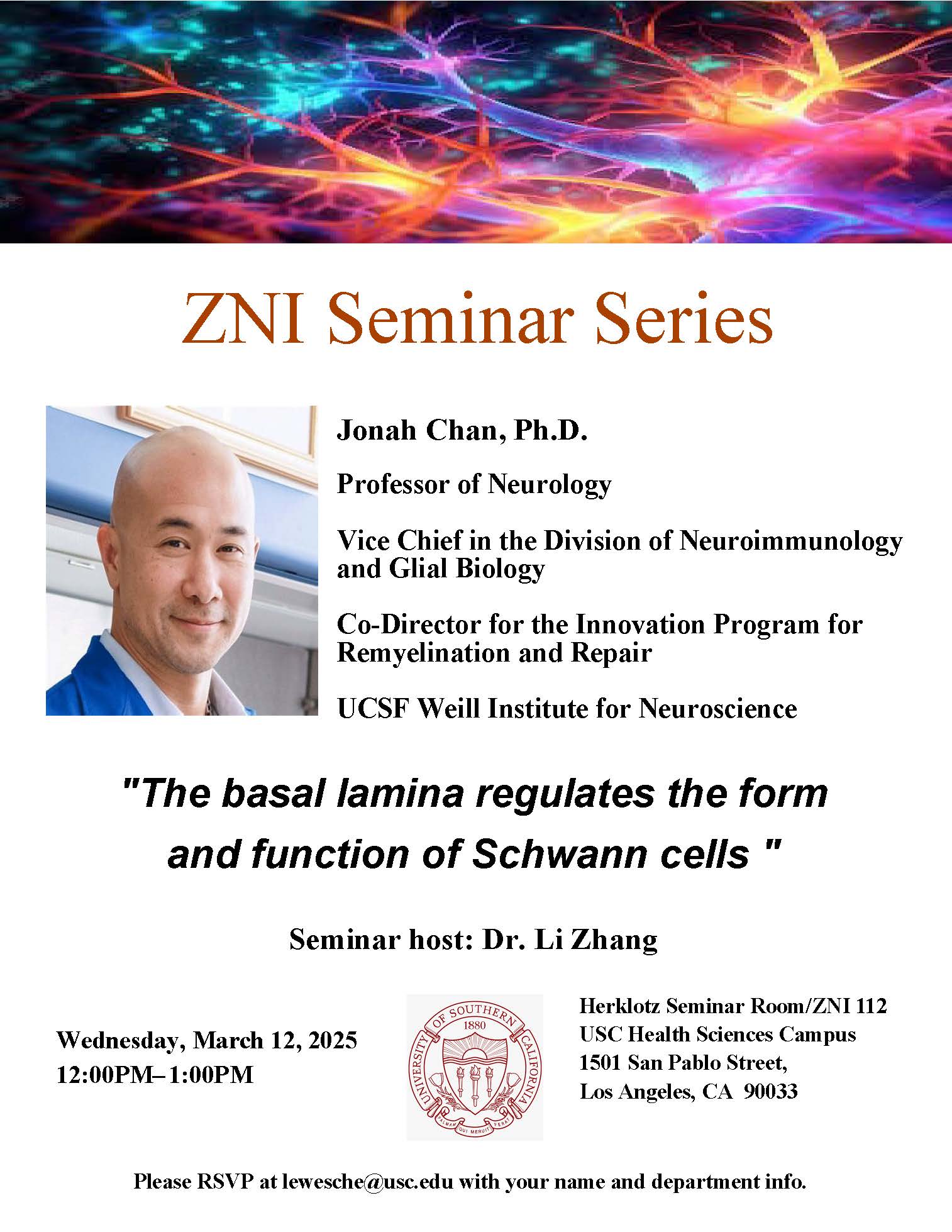 Flyer with information on seminar