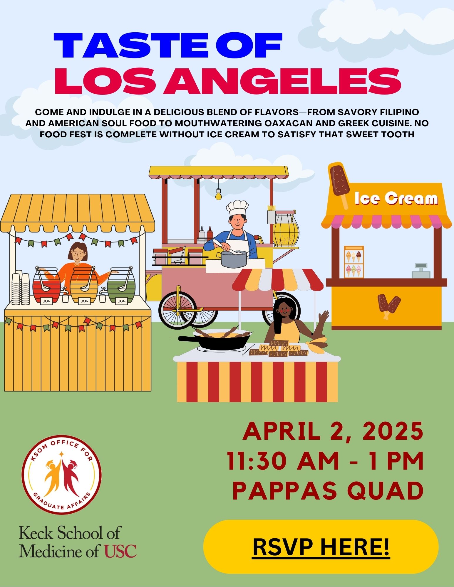 Taste of Los Angeles flyer