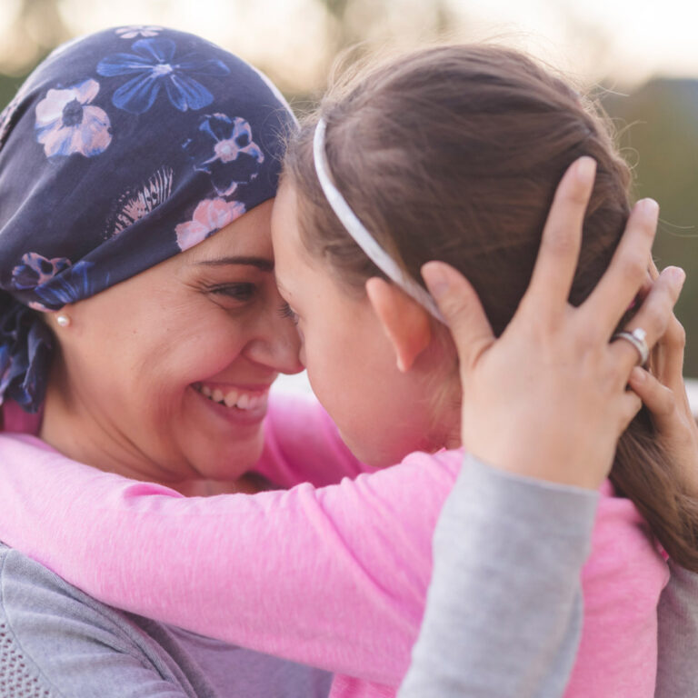 Cancer cells on scientific background.3d illustration