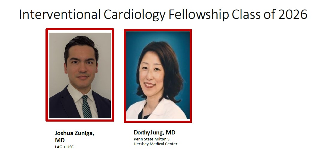 Interventional Fellows class of 2026