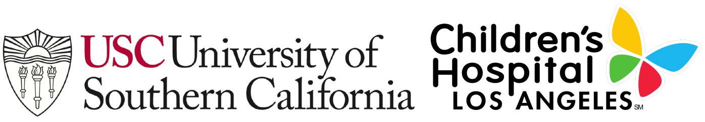 Combined logo of CHLA and USC