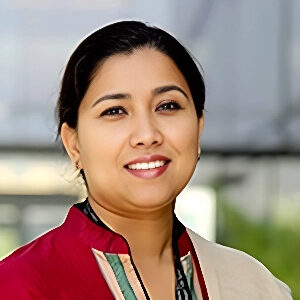 smiling faculty member