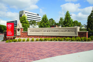 An image of USC Health Sciences Campus entrance.
