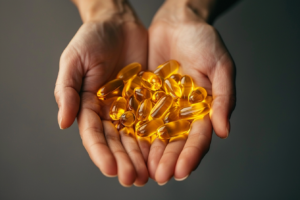 An image of DHA capsules