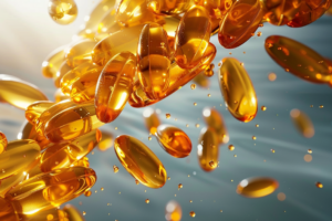 Image of DHA capsules.