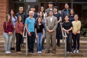 An image of Dr. Yassine and his co-workers.
