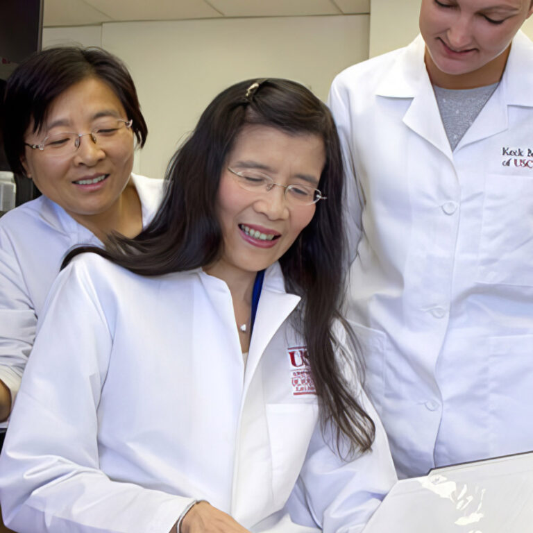 Doctor training students