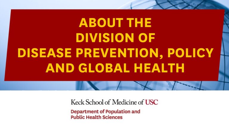 About the Division of Disease Prevention, Policy and Global Health video title thumbnail