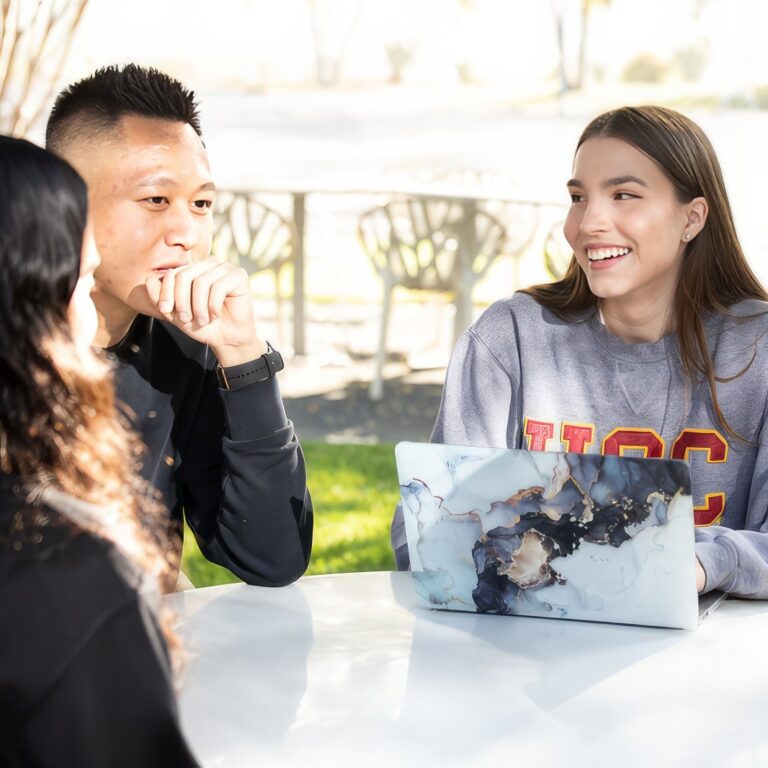 Population and Public Health Sciences PhD candidates enjoying some time together.