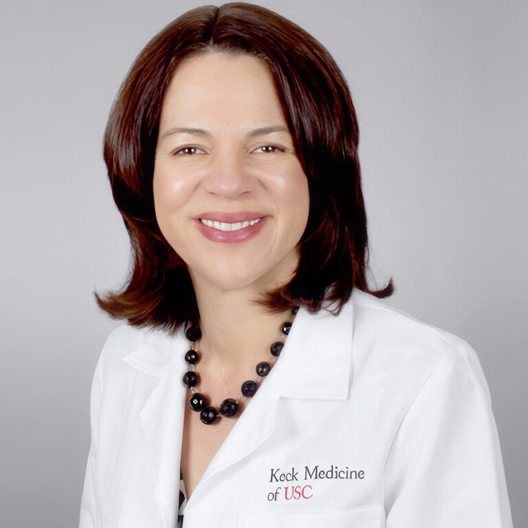 Photo of doctor in a white coat