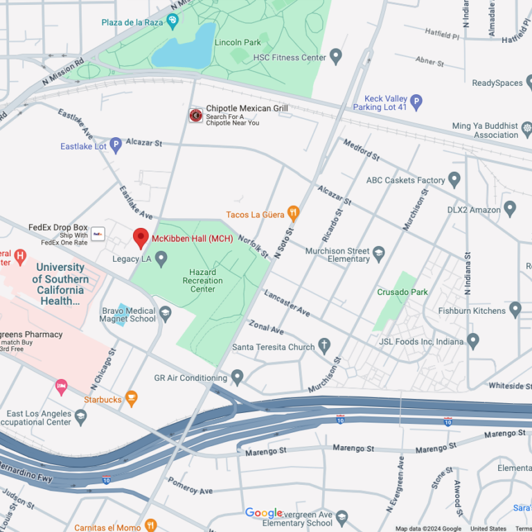 map of MS in Global Medicine program office
