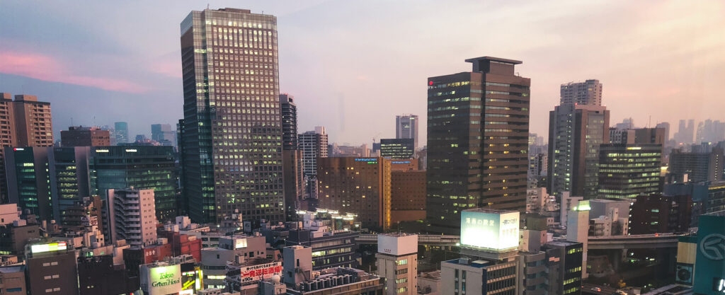 Buildings in Tokyo