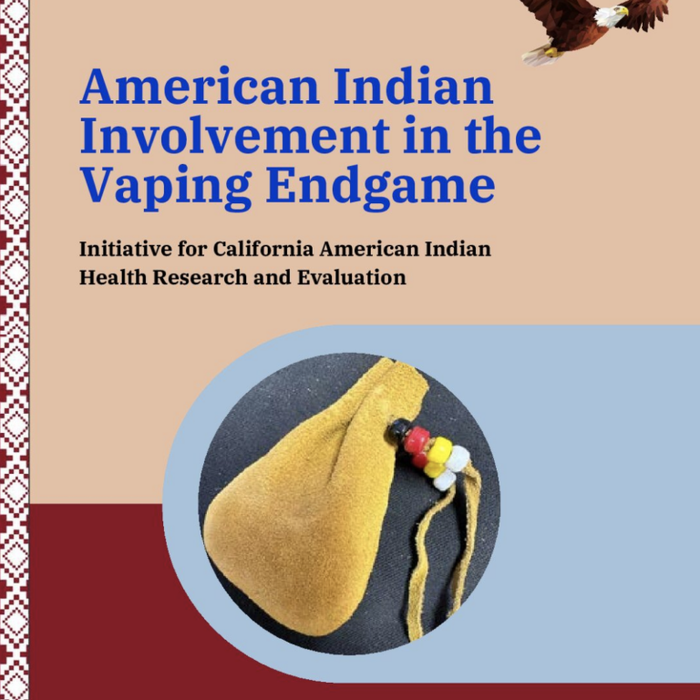 American Indian Involvement in the Vaping Endgame cover