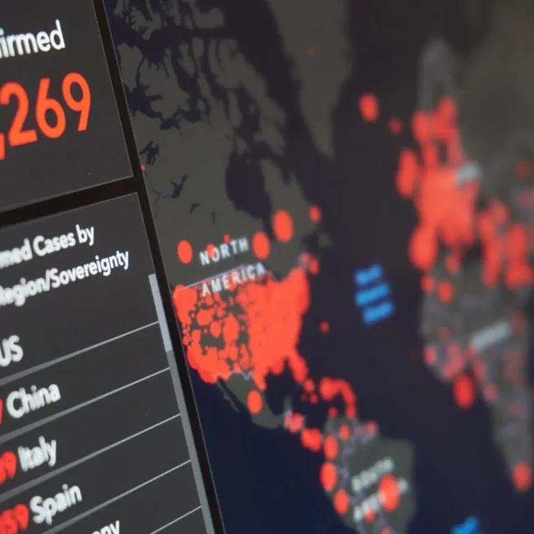 maps showing the spread of disease
