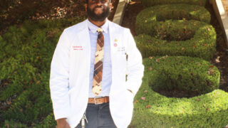 Djani Robertson, a first-year medical student at the Keck School of Medicine of USC, was a 2014 Bridging the Gaps participant during his time as an undergraduate student at Rutgers.