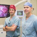 photo of Jonathan Russin, MD and Joseph Carey, MD
