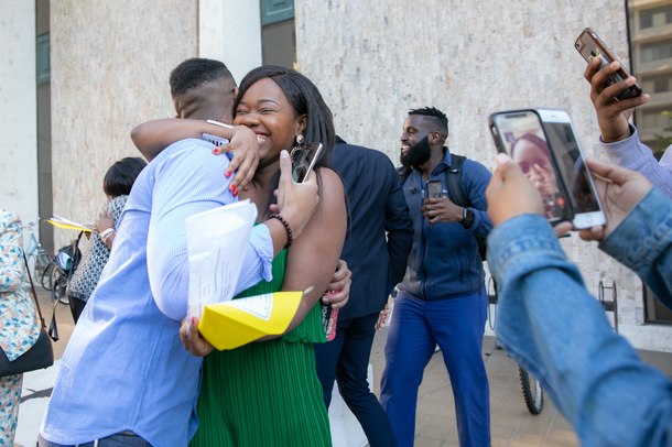 The Keck School of Medicine of USC’s graduating medical students learn where they will be spending the next few years of their careers during the annual Match Day festivities