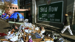 Skid Row street