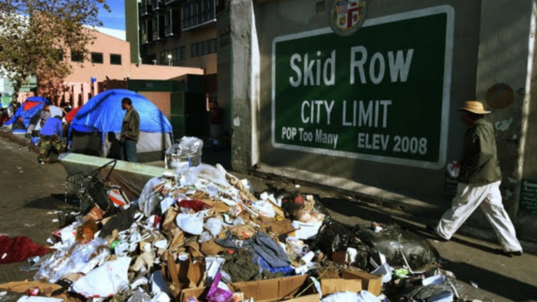 Skid Row street