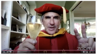 Interim Chair Thomas Valente celebrates USC 2020 graduates