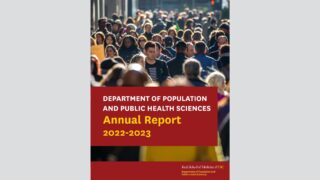 Department of Population and Public Health Sciences annual report 2022-2023 cover