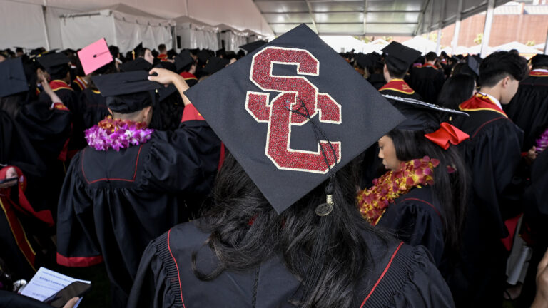 USC graduation cap