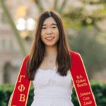 smiling female graduate