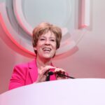photo shows Paula Cannon at ASGCT.