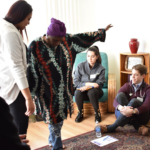 IPGC students conduct an in-home visit, one of the program requirements.