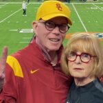 Bill and Lynn Poland at a USC Football game