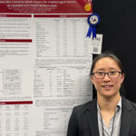 Stephanie Wong won the AHNS Best Poster for Oropharynx at COSM 2024. (Photo Credit: Marta Kulich)