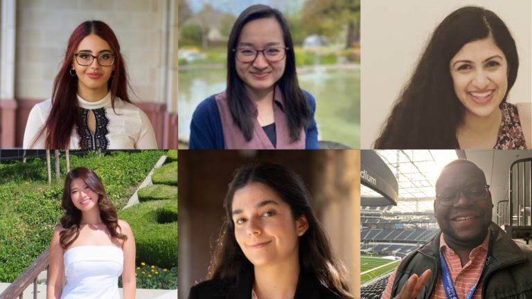 collage of students in APRU global climate change leadership program