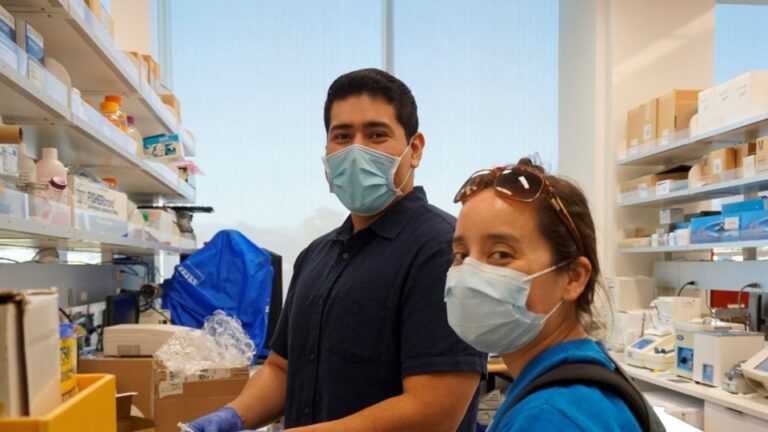 Lab associates.