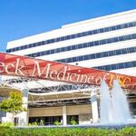 Exterior view of Keck Hospital of USC