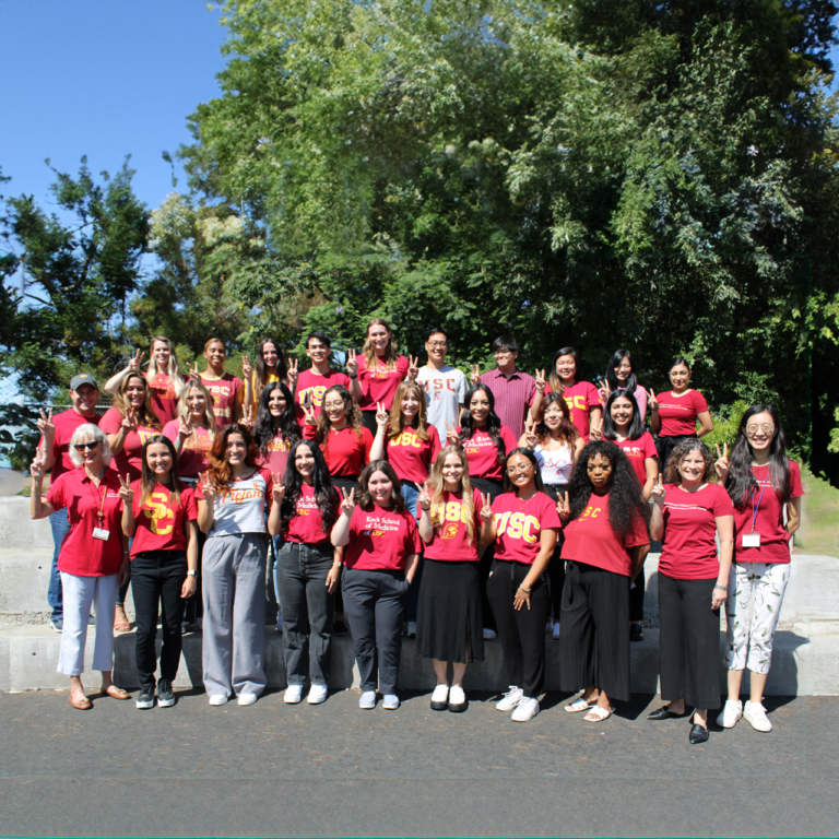 MS SLP Cohort Three Group Photo at the Boot Camp with Faculty.