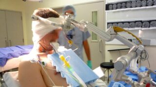 Neuroanesthesiology patients undergoing a procedure