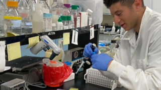 lab researcher